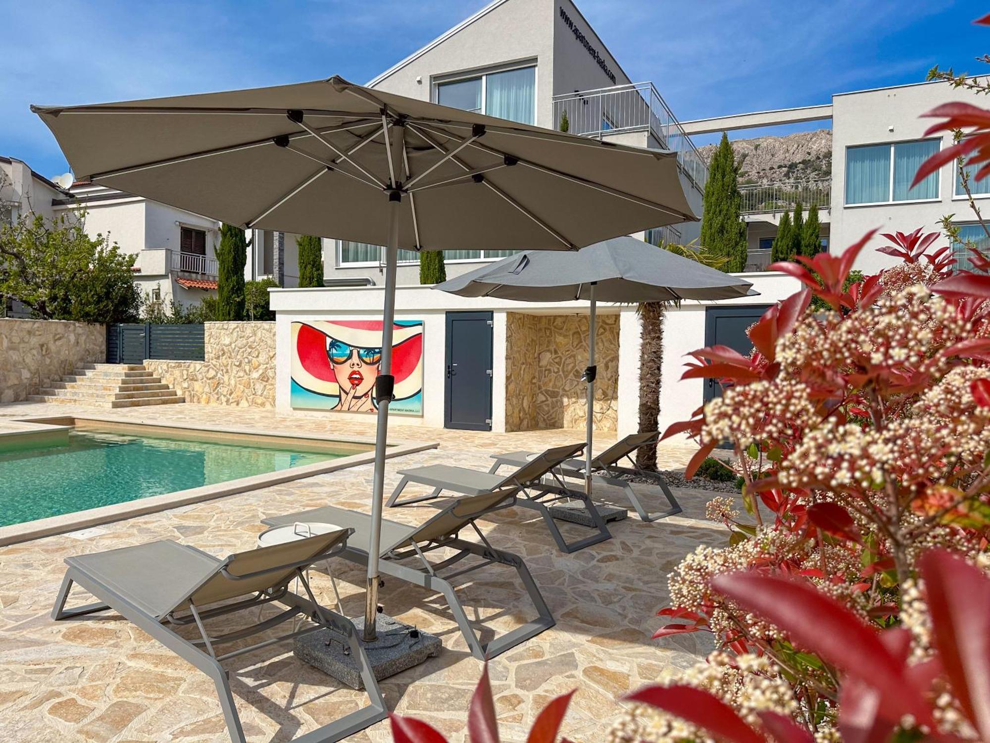 Apartment Baska Bestand Exterior foto